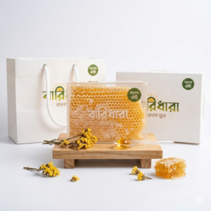 চাকসহ মধু ( হানিকম্ব )